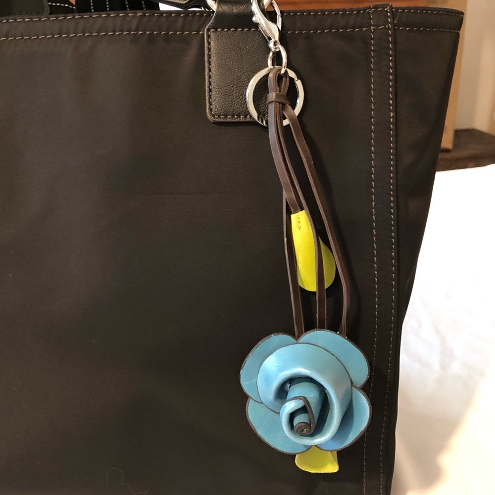 Like New ADSA Leather Purse Charm